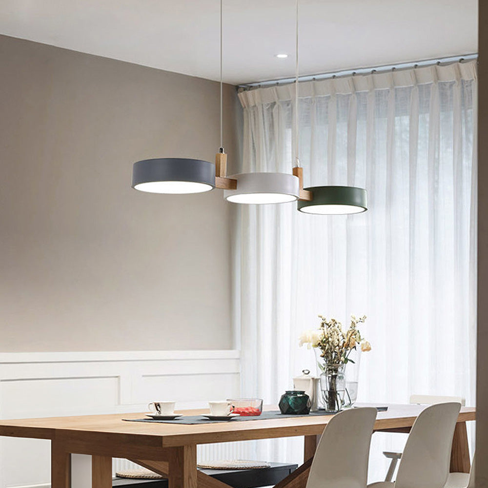 Modern nordisk LED pendellampa bild 6