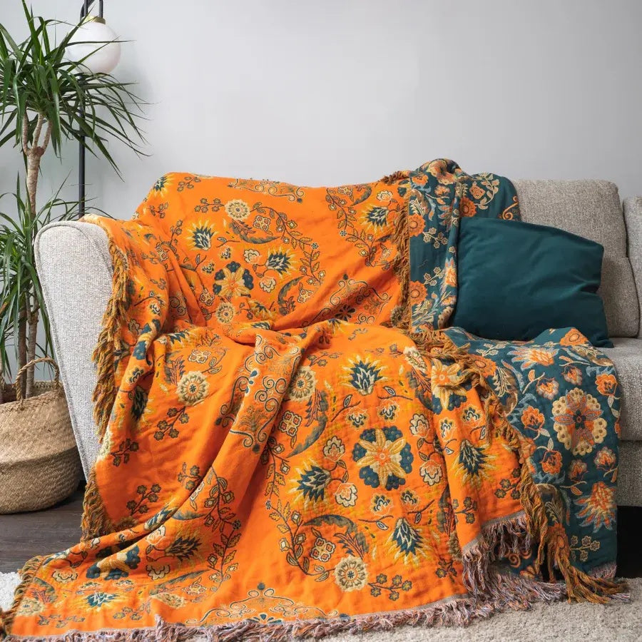 Marigold vändbar pläd bild 6