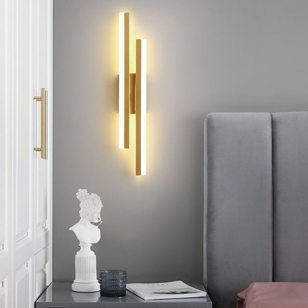Modern stil linjär LED vävägglampa bild 13