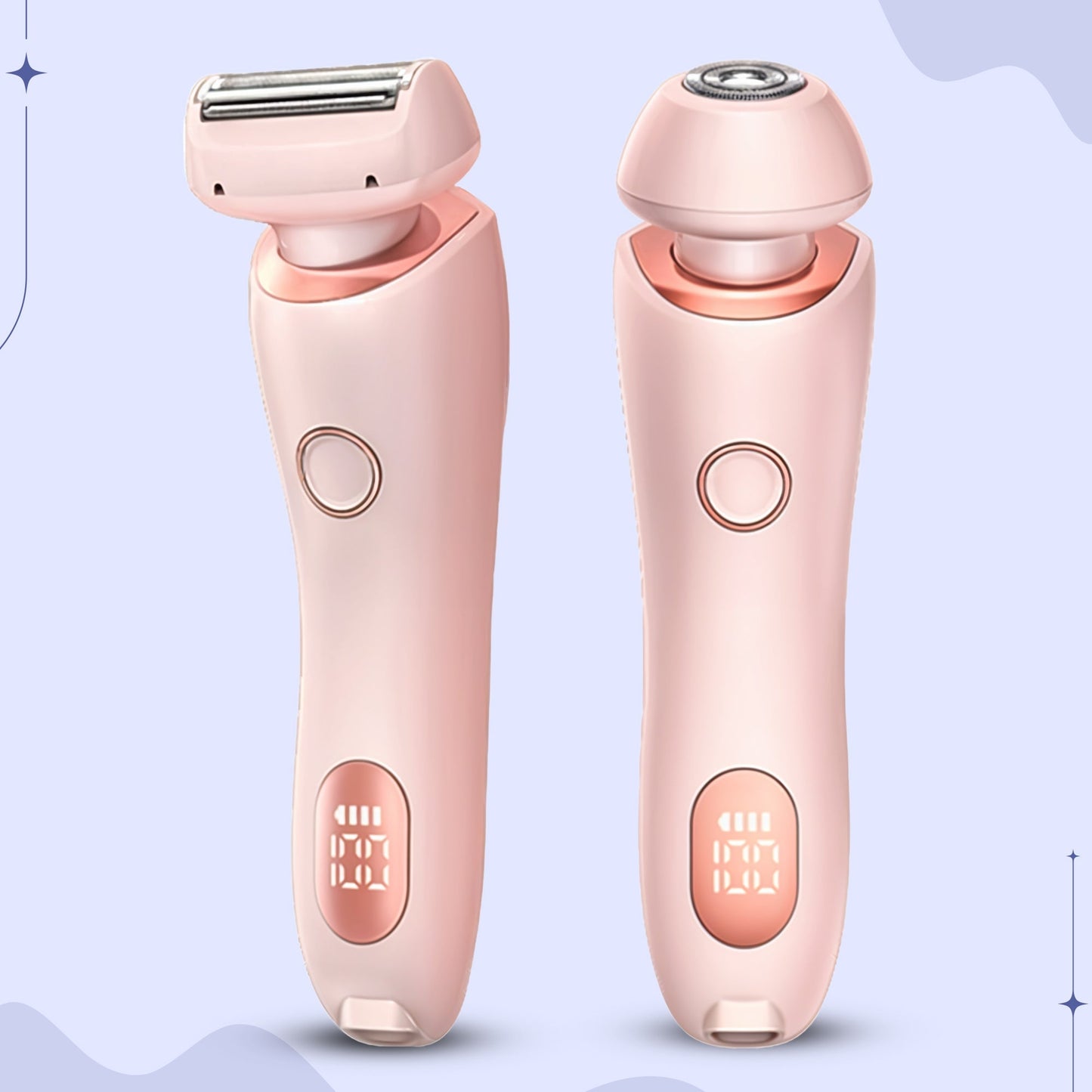 Electric portabel Wet och torr Shaving Razor bild 1