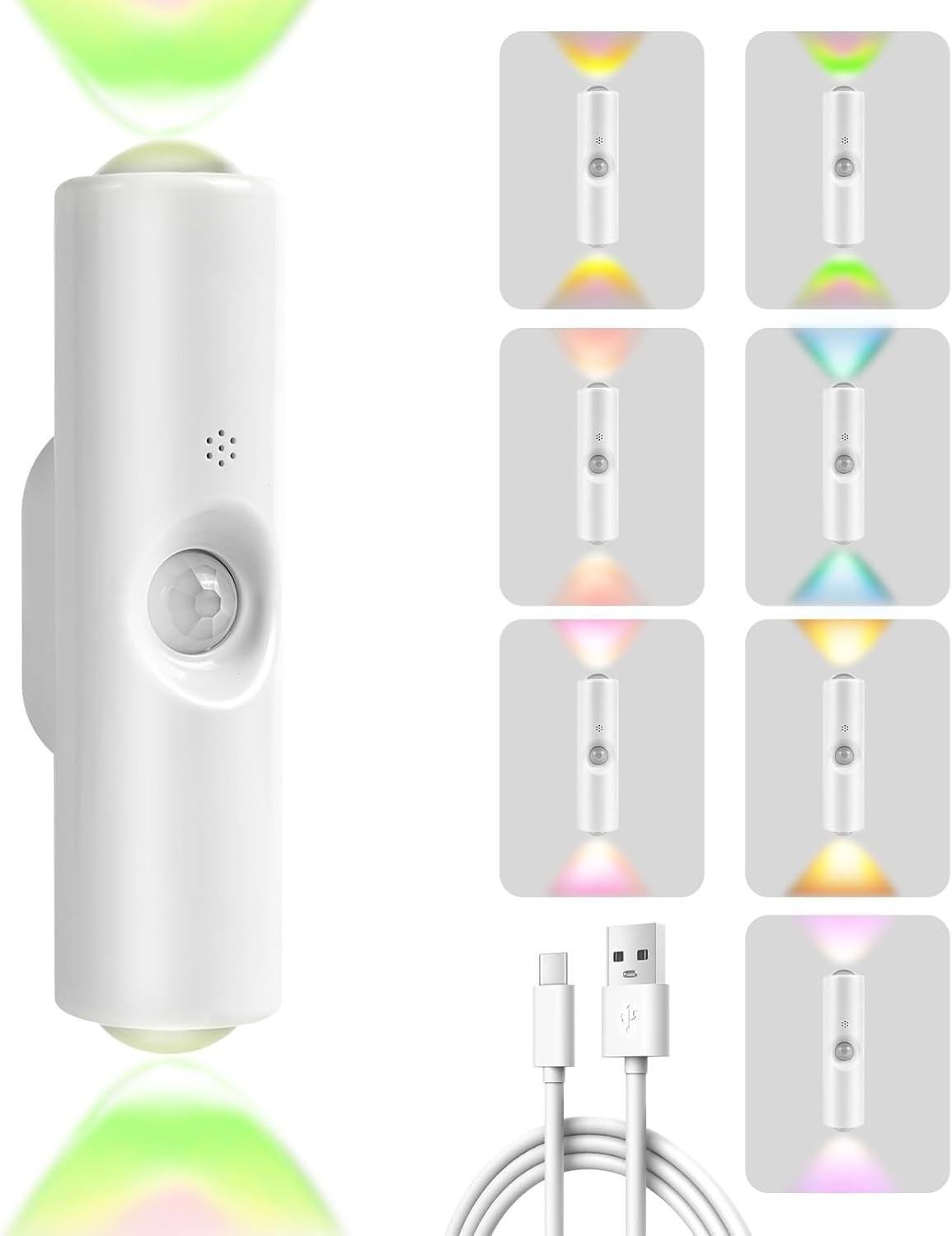 OSDUE magnetisk LED-vägglampa