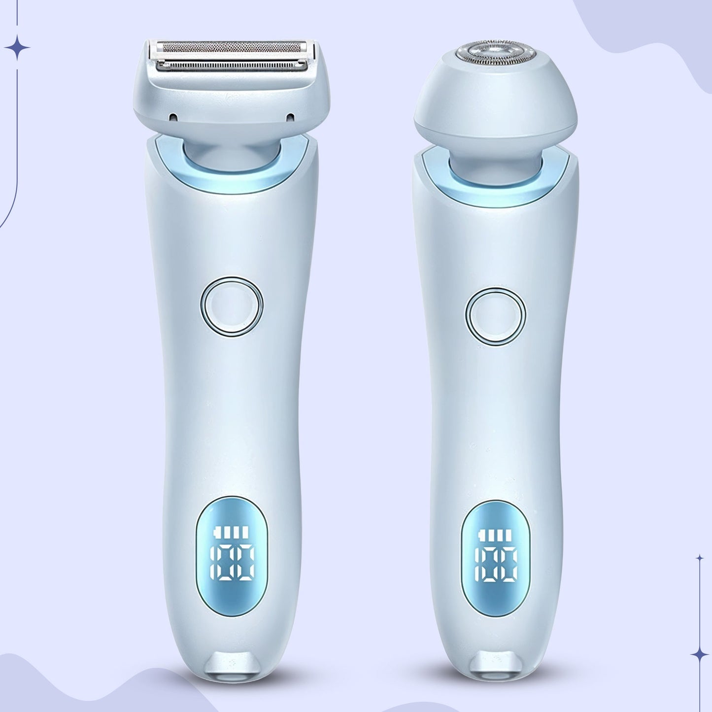 Electric portabel Wet och torr Shaving Razor bild 6