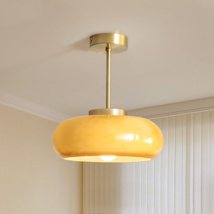 Art Deco modern rund taklampa bild 7