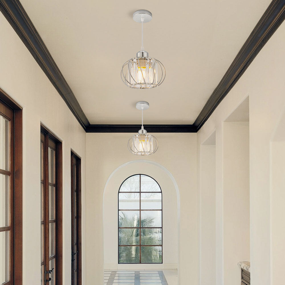Modern Semi-plafondtaklampa för hall, sovrum, och kök bild 15