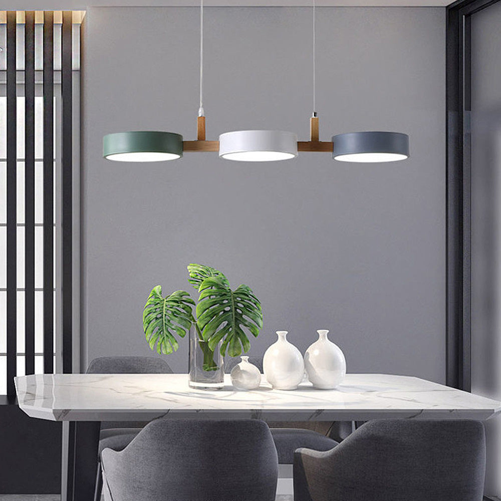 Modern nordisk LED pendellampa bild 1