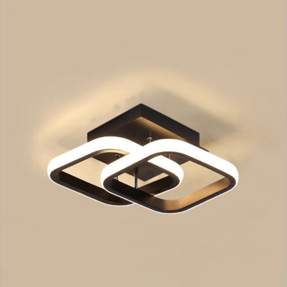 Modern geometrisk LED taklampa bild 7