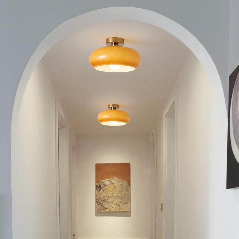 Mid-Century rund takarmatur bild 5