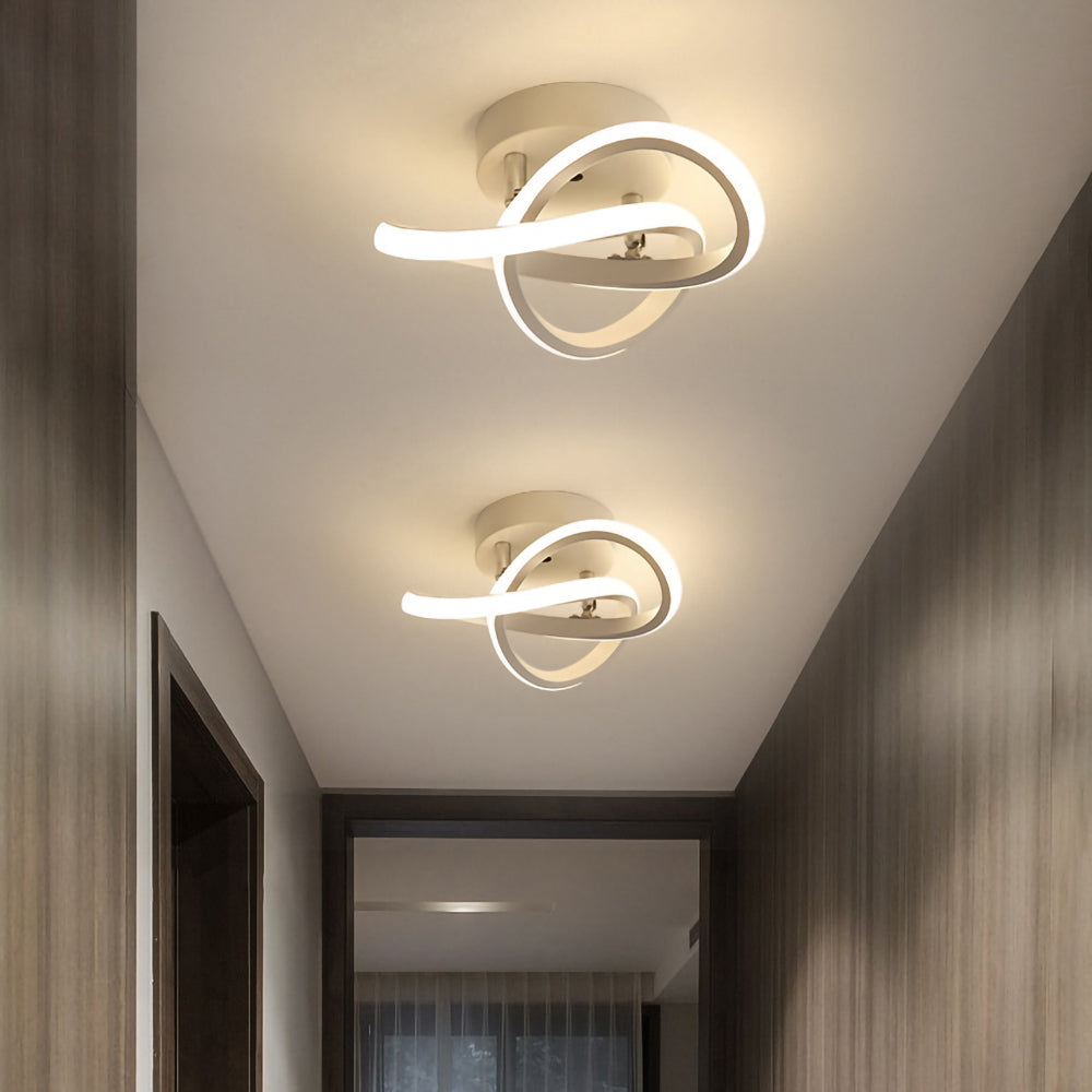 Modern geometrisk LED taklampa bild 16