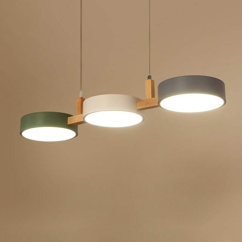 Modern nordisk LED pendellampa bild 5