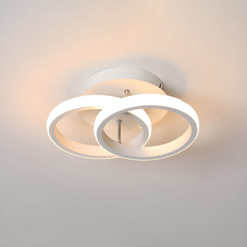 Modern geometrisk LED taklampa bild 23