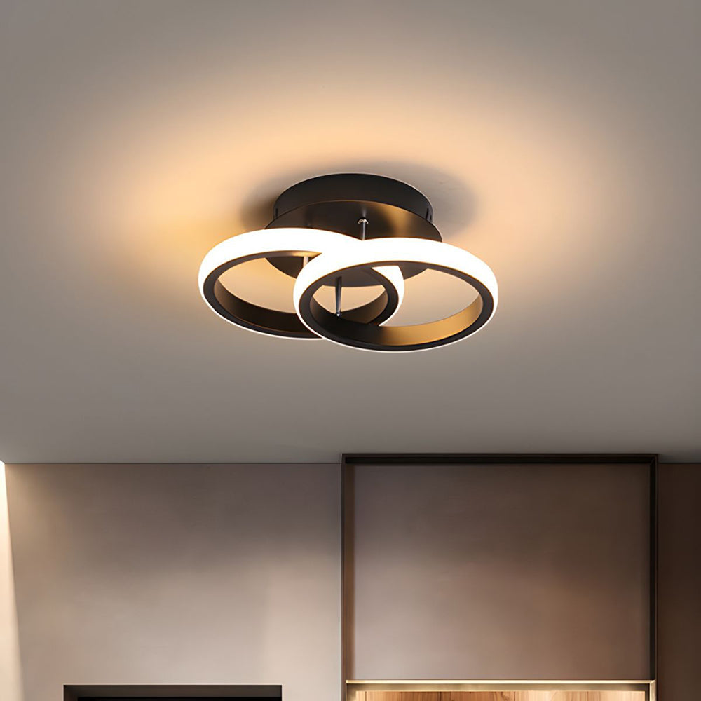 Modern geometrisk LED taklampa bild 11
