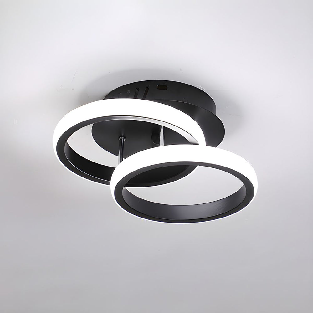 Modern geometrisk LED taklampa bild 10