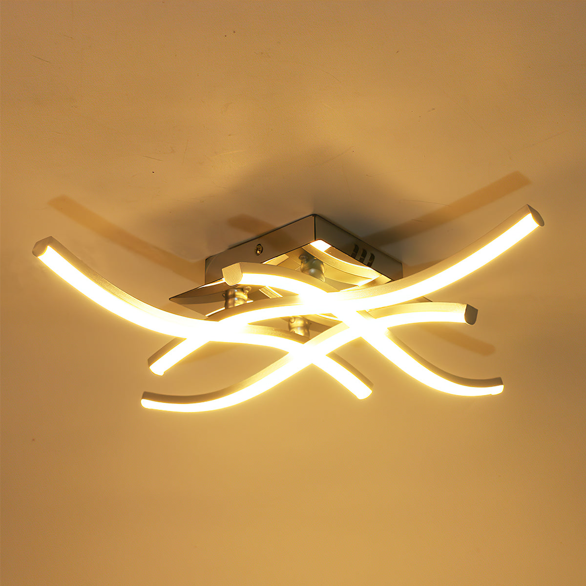 Modern plafond LED taklampa bild 5