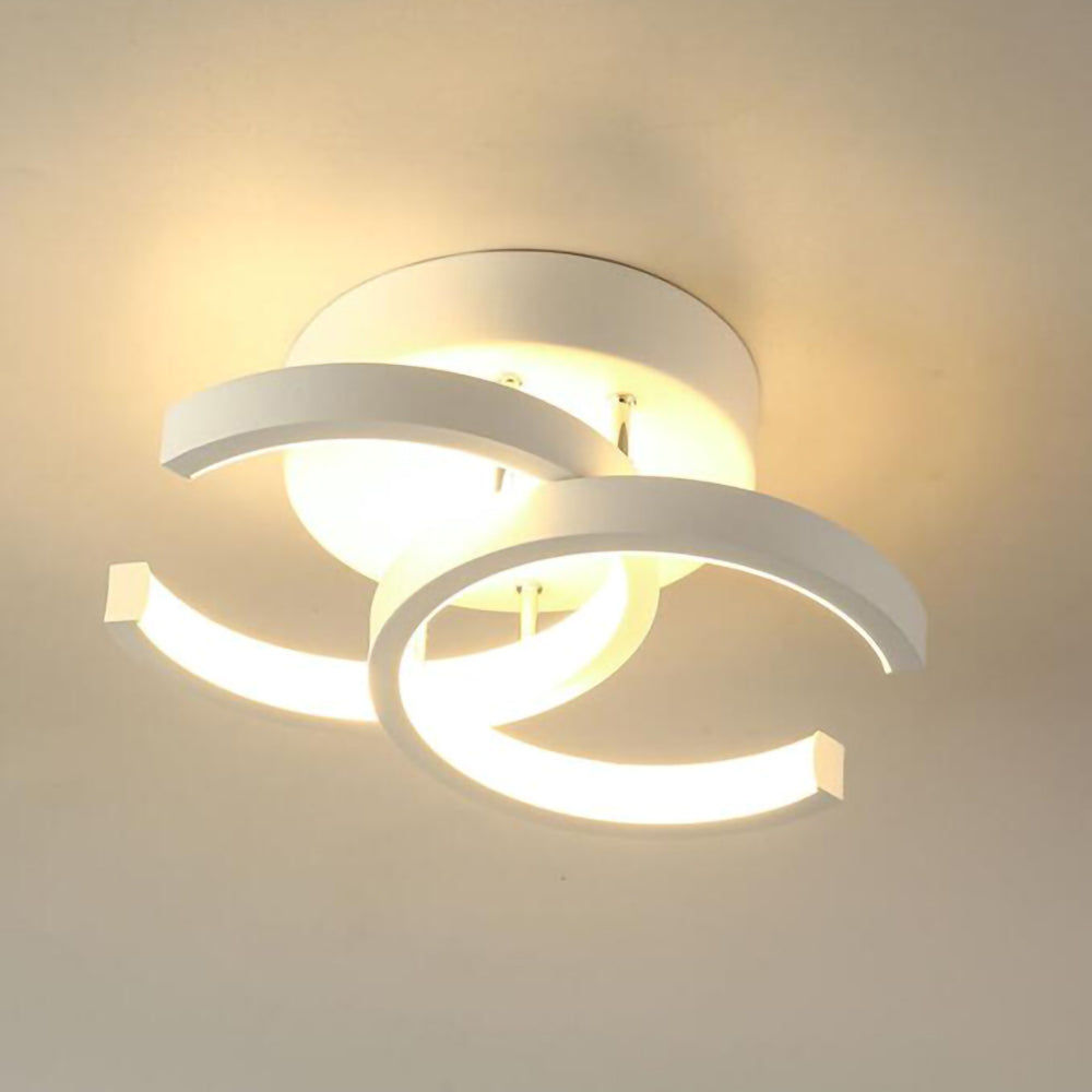 Modern geometrisk LED taklampa bild 21