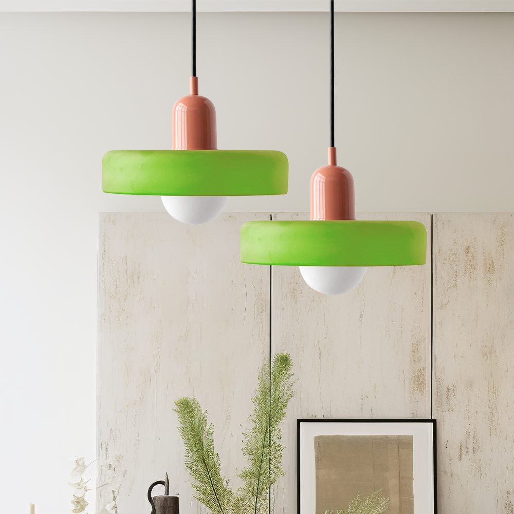 Marin transitionell stil tvåtonad pendellampa bild 37