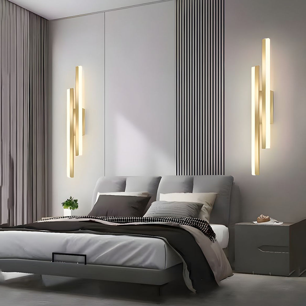 Modern stil linjär LED vävägglampa bild 14