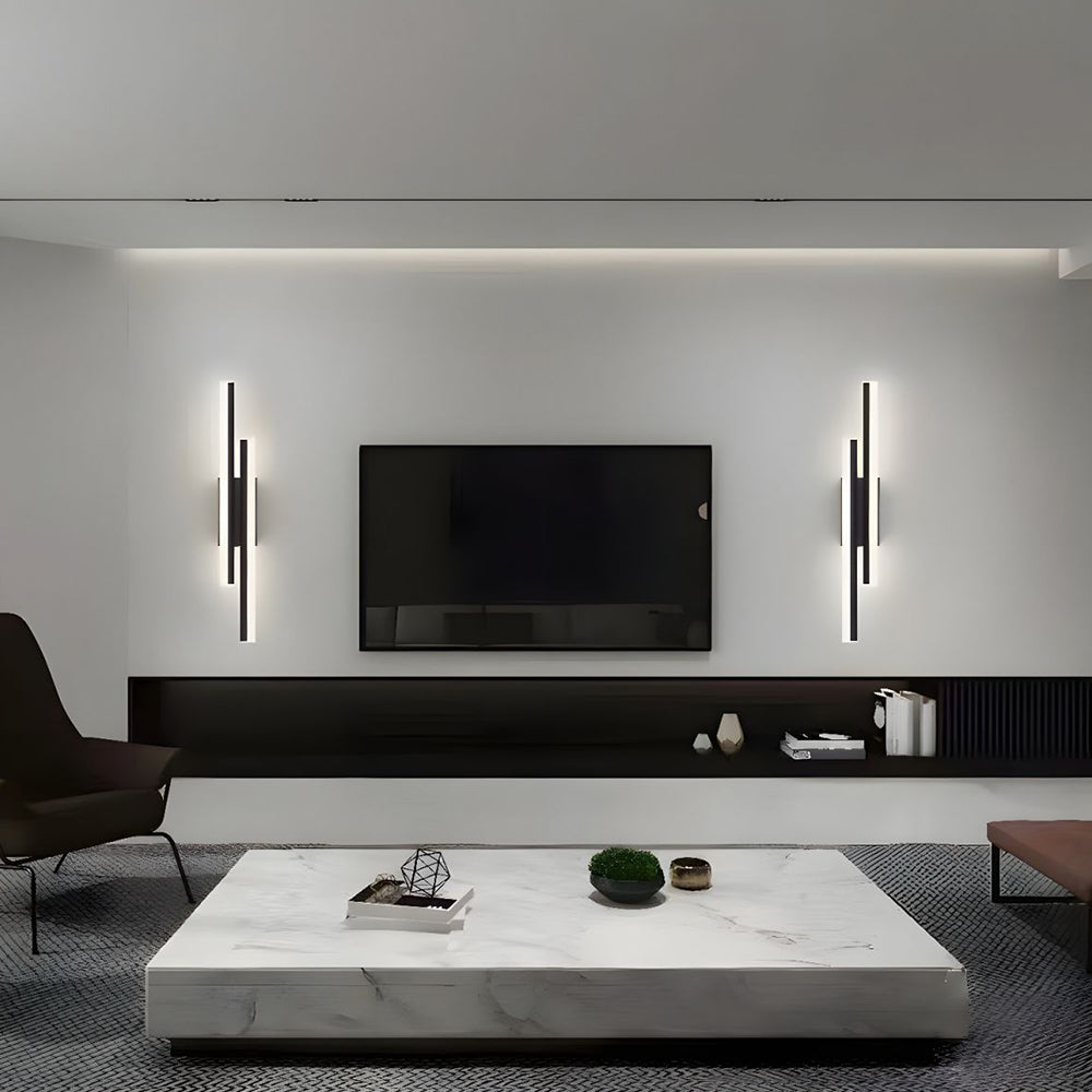 Modern stil linjär LED vävägglampa bild 9
