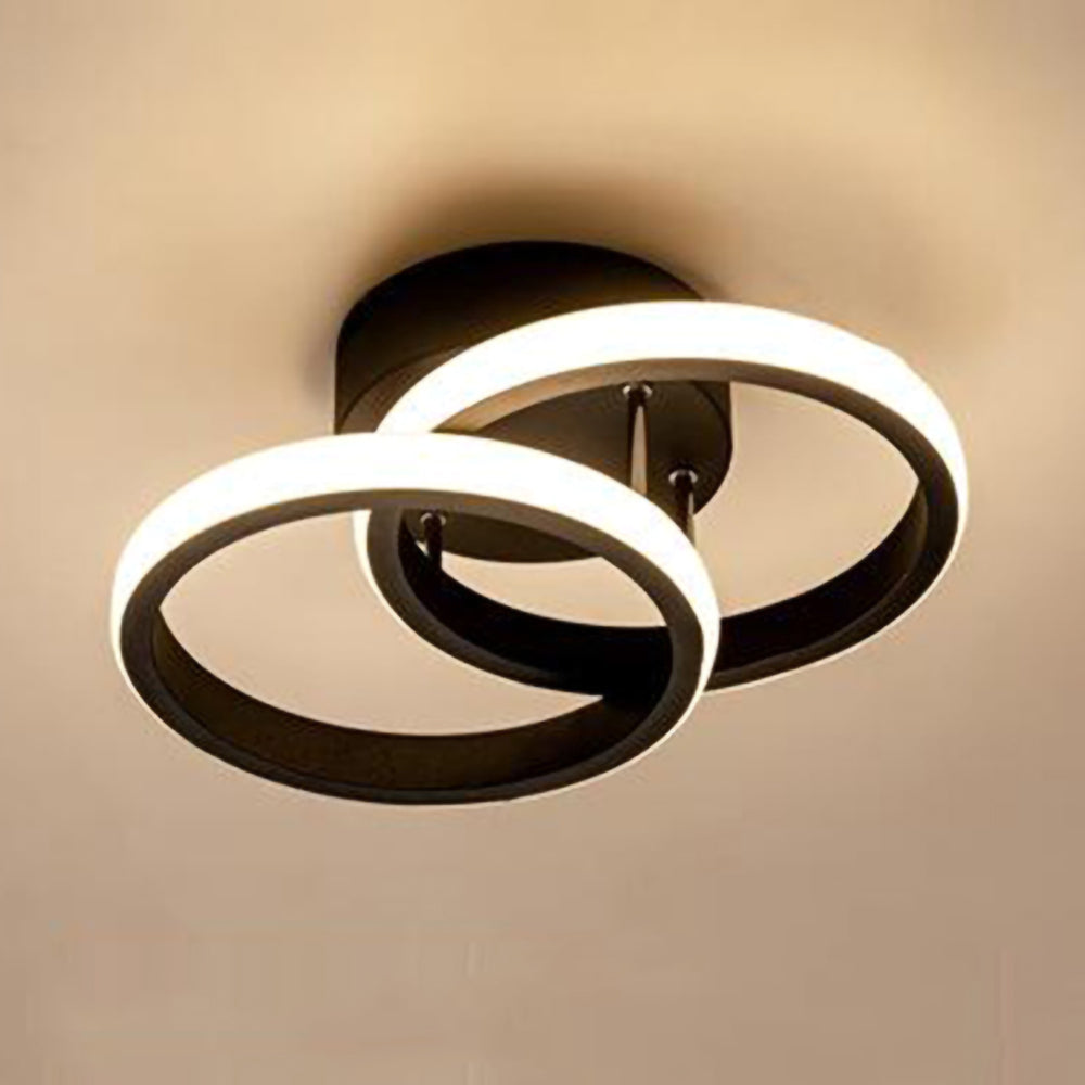 Modern geometrisk LED taklampa bild 12