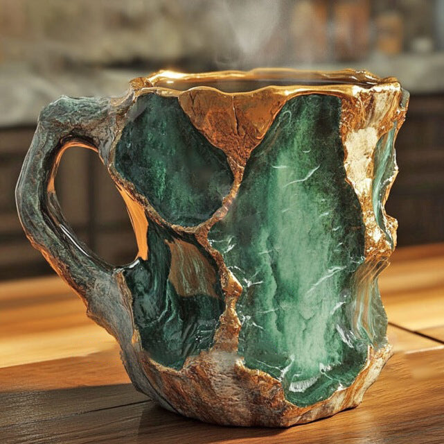 Insulating och Microwaveable texturerad Coffee Mug bild 3
