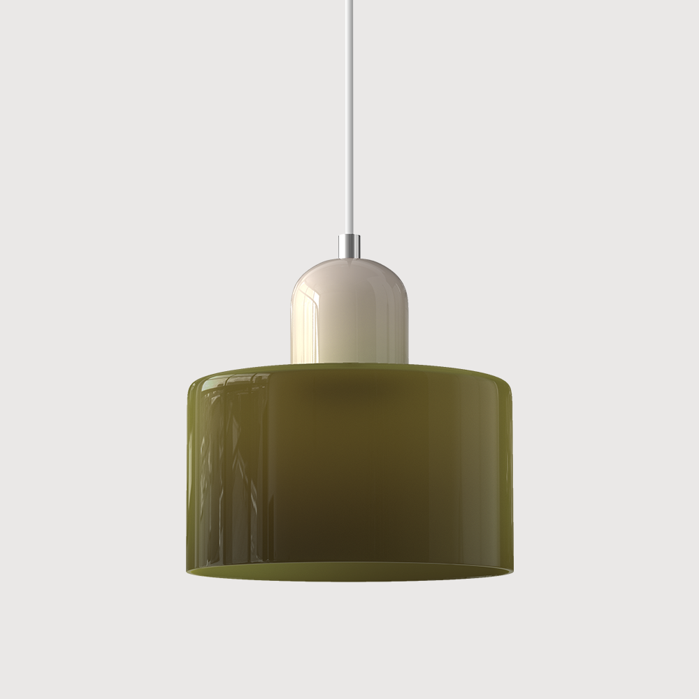 Nordisk stil cylindrisk pendellampa bild 12