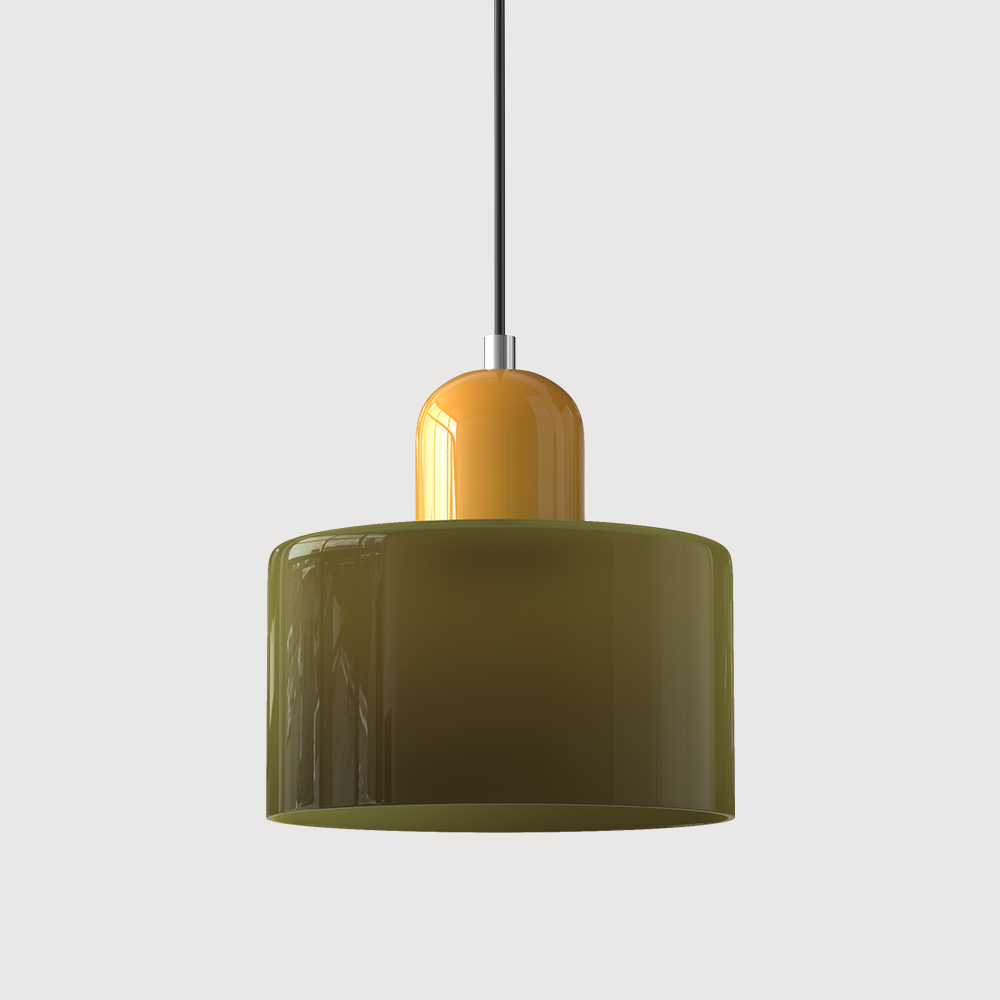 Nordisk stil cylindrisk pendellampa bild 11
