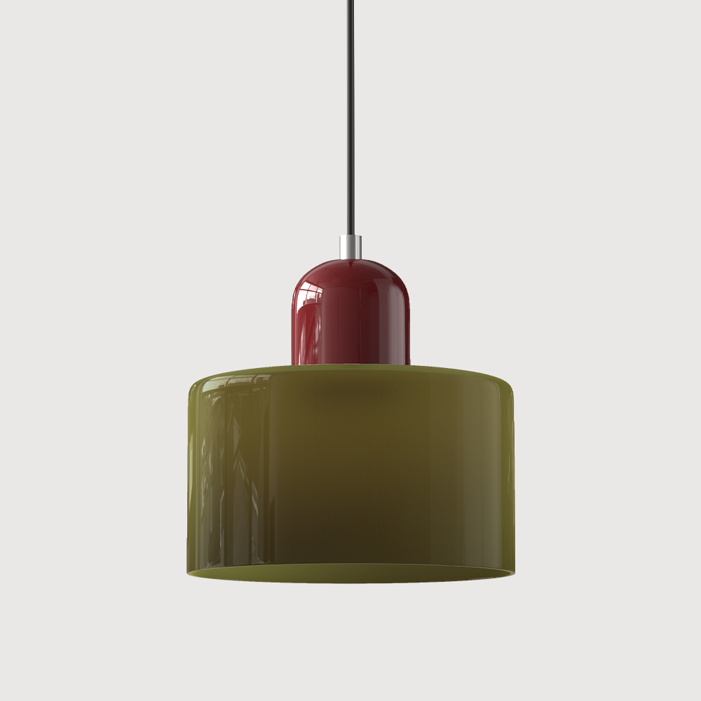 Nordisk stil cylindrisk pendellampa bild 9