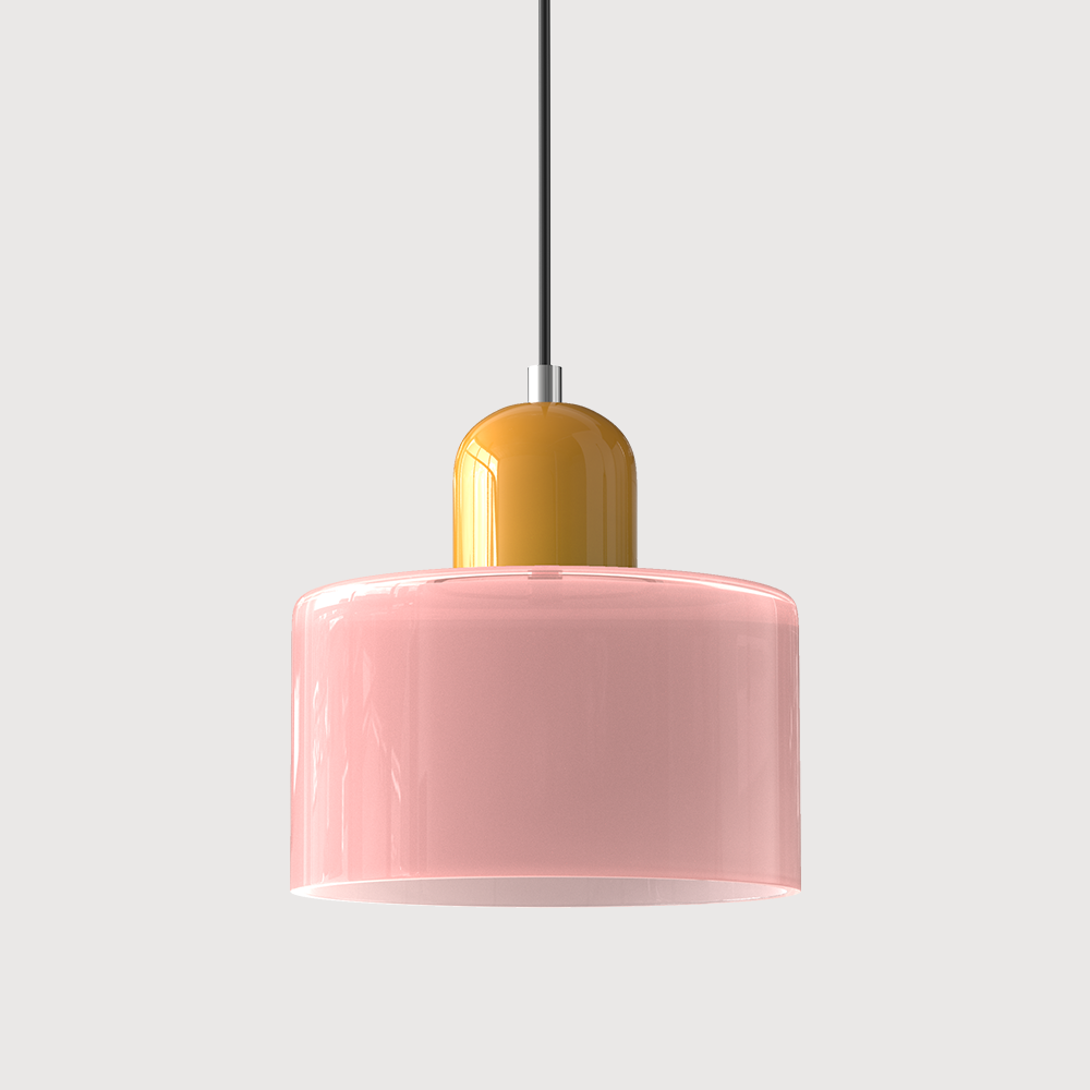 Nordisk stil cylindrisk pendellampa bild 5