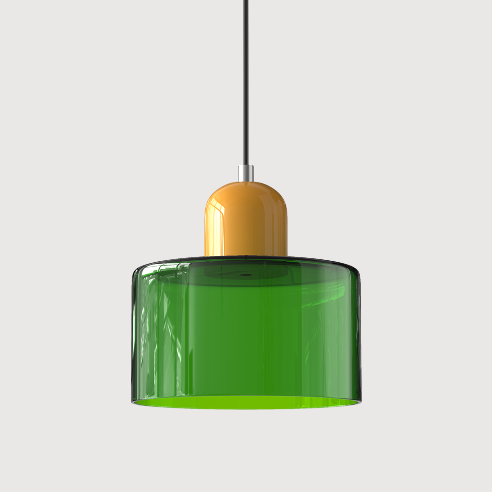 Nordisk stil cylindrisk pendellampa bild 35