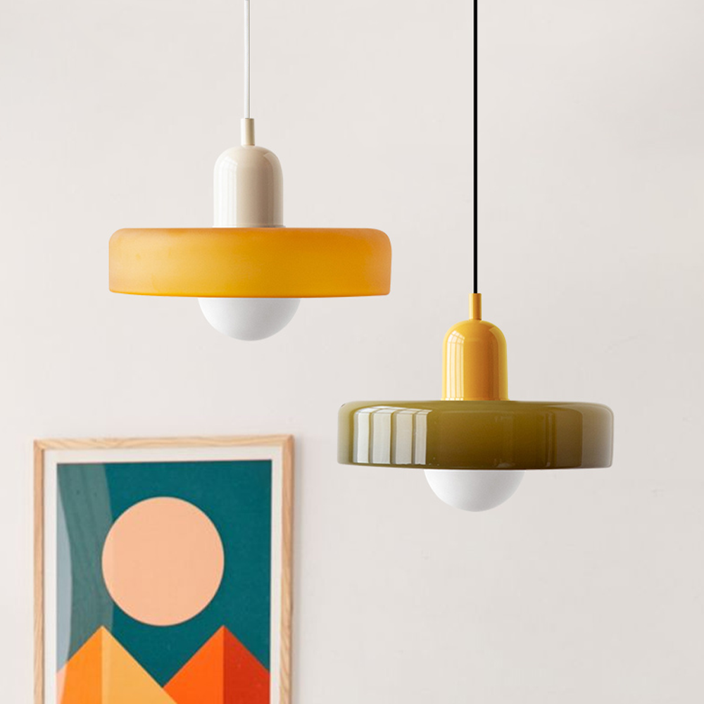 Marin transitionell stil tvåtonad pendellampa bild 43