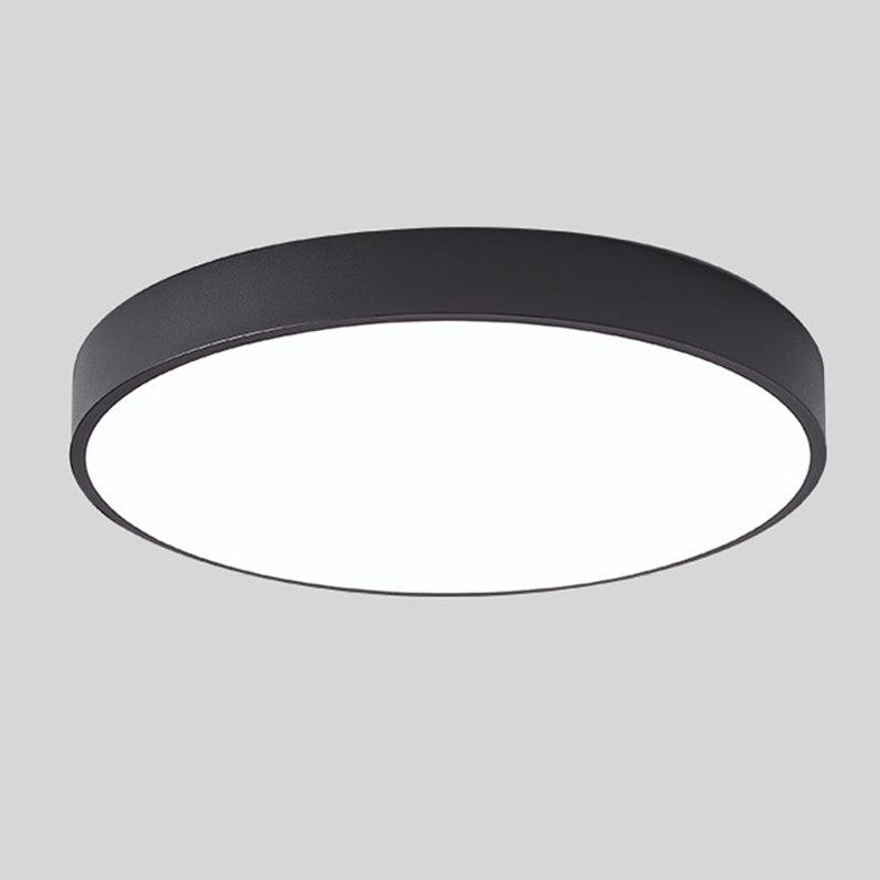 Modern rund LED taklampa bild 1