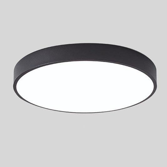 Modern rund LED taklampa bild 1