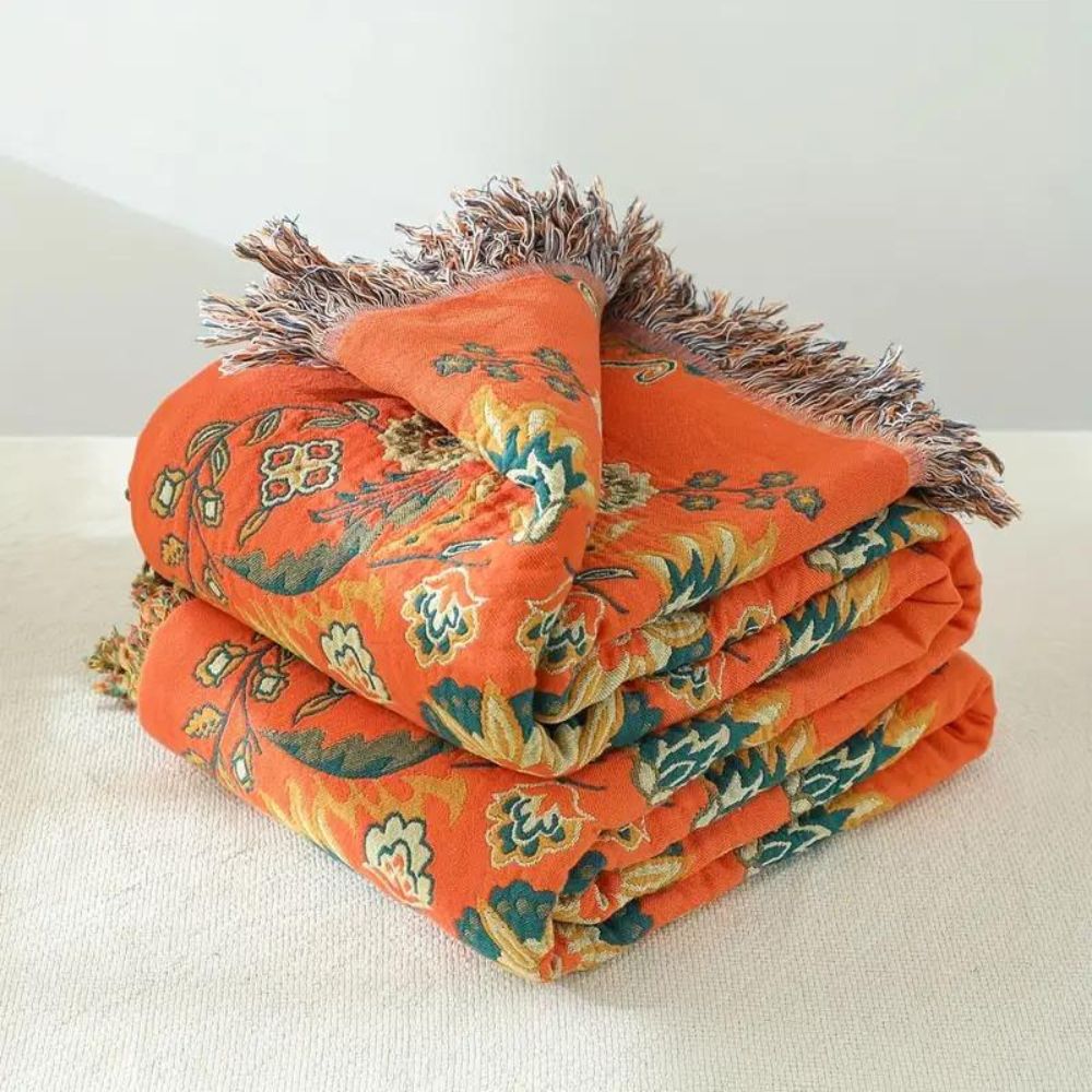 Marigold vändbar pläd bild 5