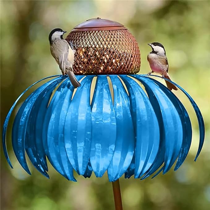 Fågelmatare i blomform bild 7