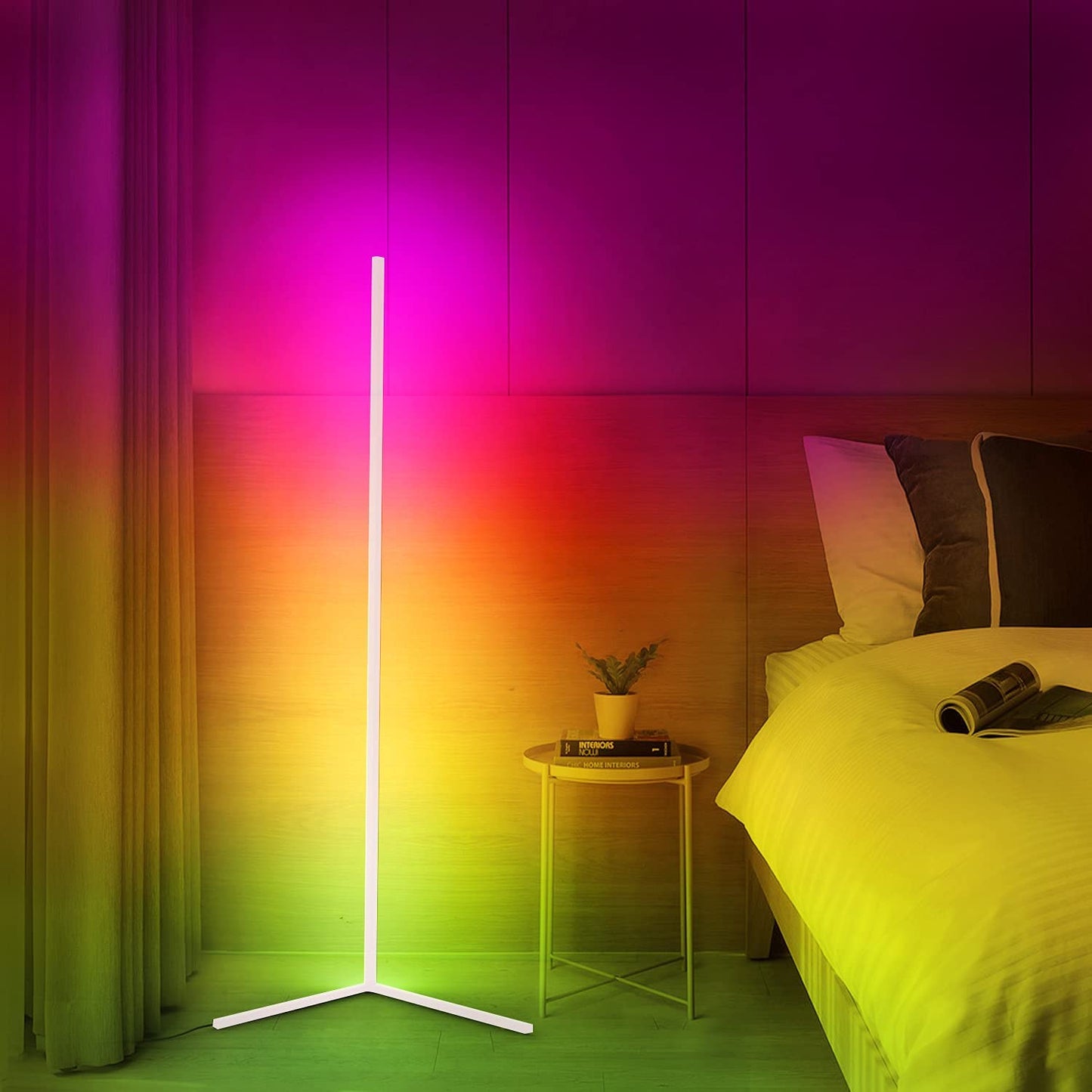 Modern dimbar Corner golvlampa bild 7