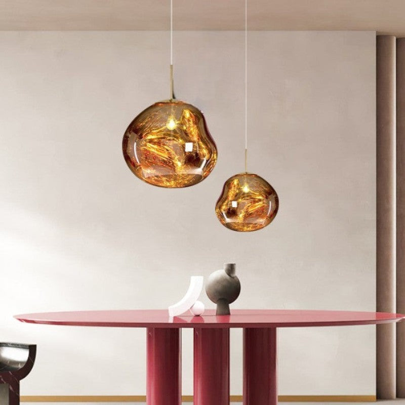Art Deco-pendellampa i modern stil för heminredning bild 8