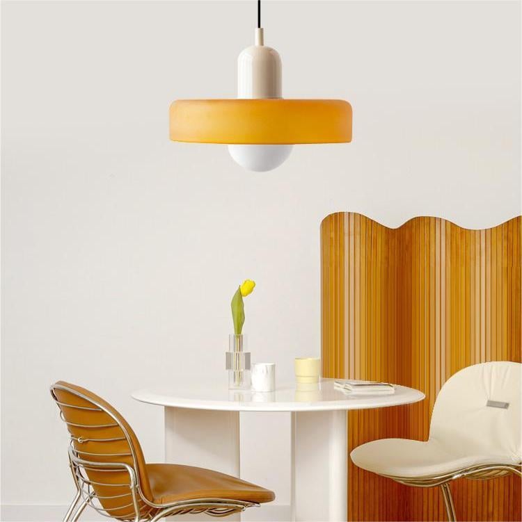 Marin transitionell stil tvåtonad pendellampa bild 40