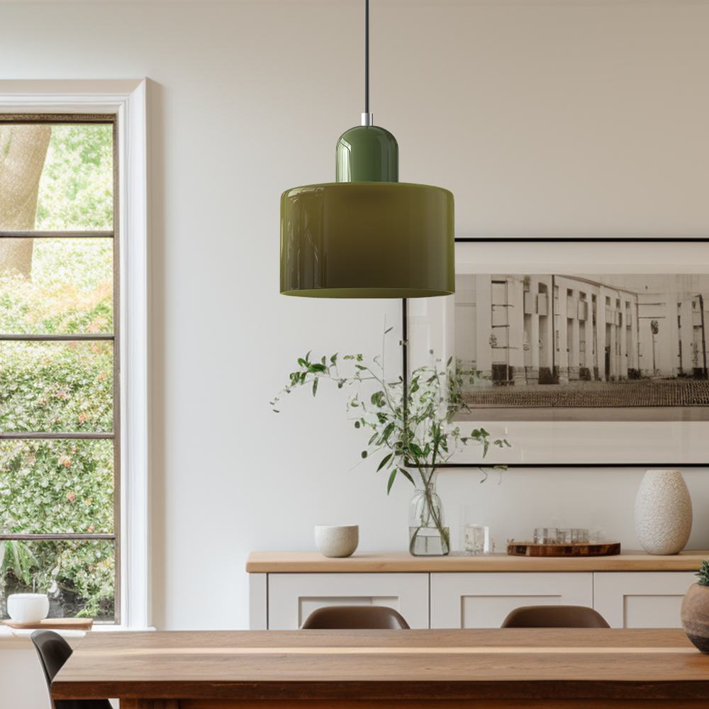 Nordisk stil cylindrisk pendellampa bild 43