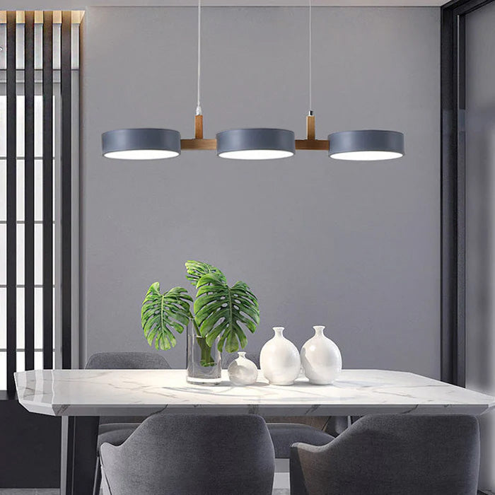Modern nordisk LED pendellampa bild 3