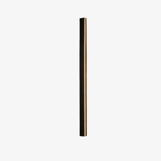 Linjär minimalistisk LED utomhus vävägglampa bild 1