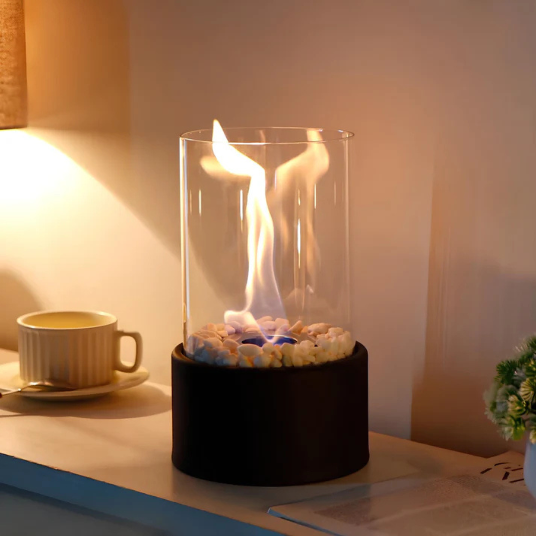 Rökfri Bioetanol Kaminlampa – För Inomhus & Utomhus