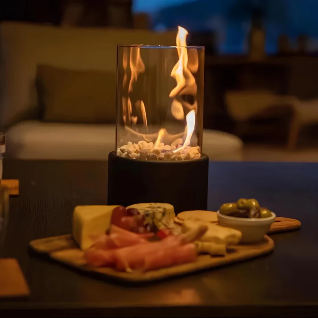 Rökfri Bioetanol Kaminlampa – För Inomhus & Utomhus
