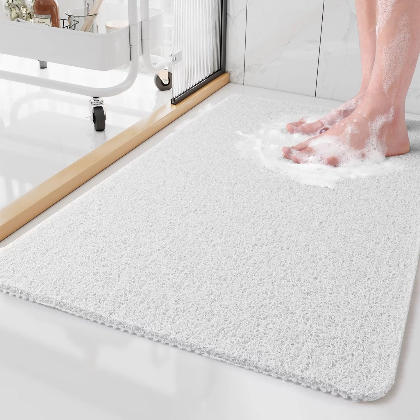 Halksäker snabb absorberande duschmatta bild 5