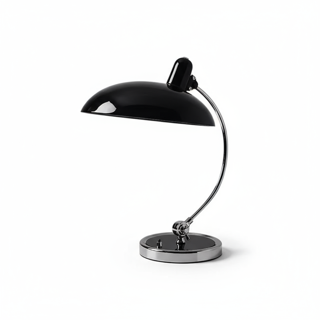 Skandinavisk minimalistisk skrivbordslampa med justerbar böjd Arm bild 10