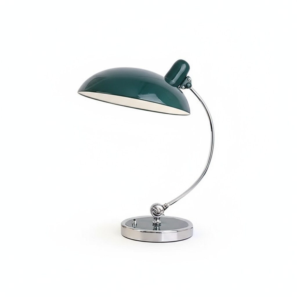 Skandinavisk minimalistisk skrivbordslampa med justerbar böjd Arm bild 11