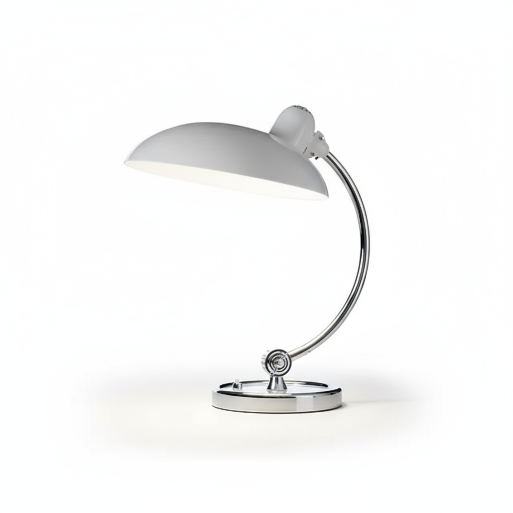 Skandinavisk minimalistisk skrivbordslampa med justerbar böjd Arm bild 12