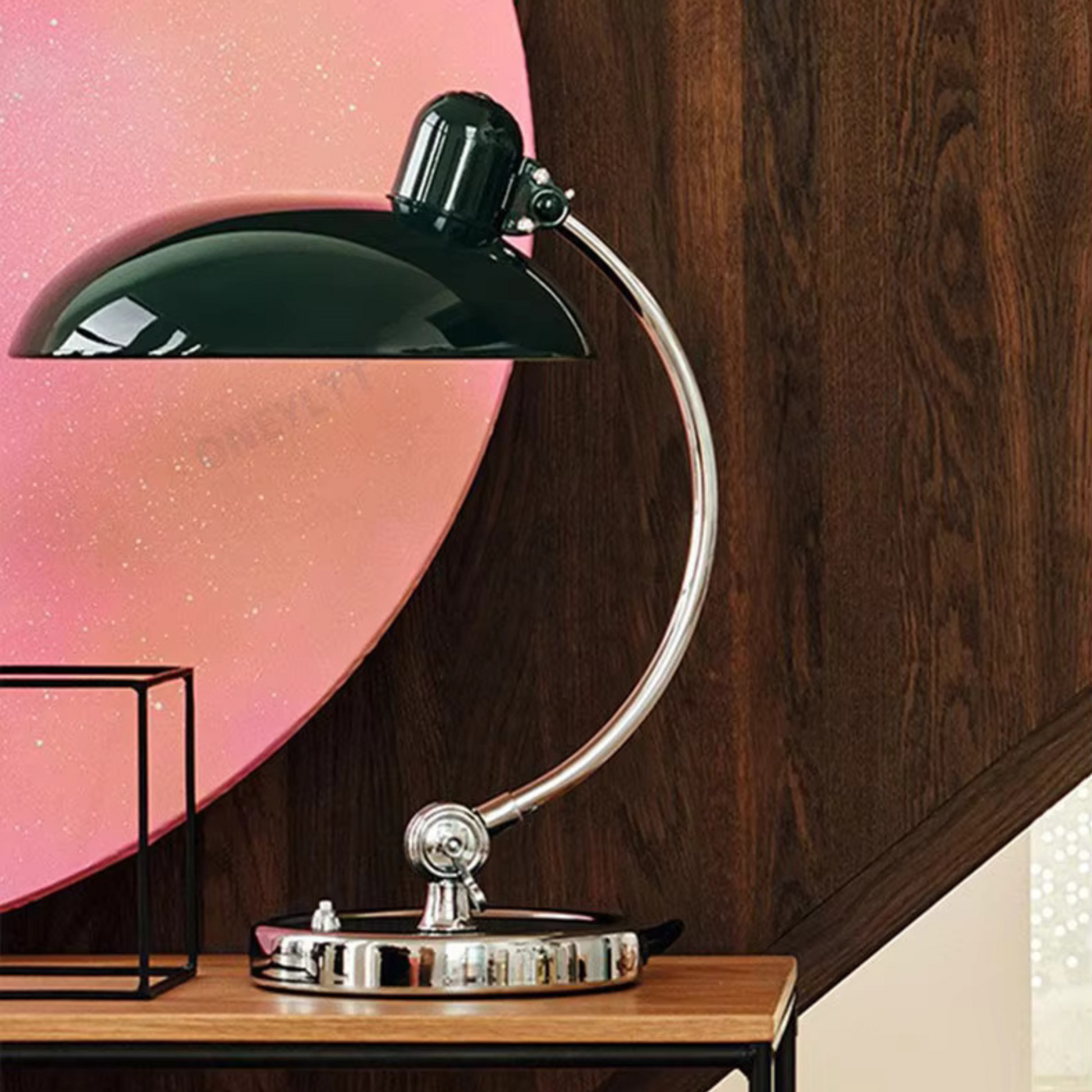 Skandinavisk minimalistisk skrivbordslampa med justerbar böjd Arm bild 7