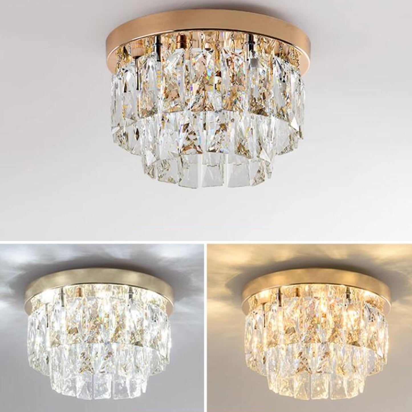 Art Deco LED taklampa bild 7