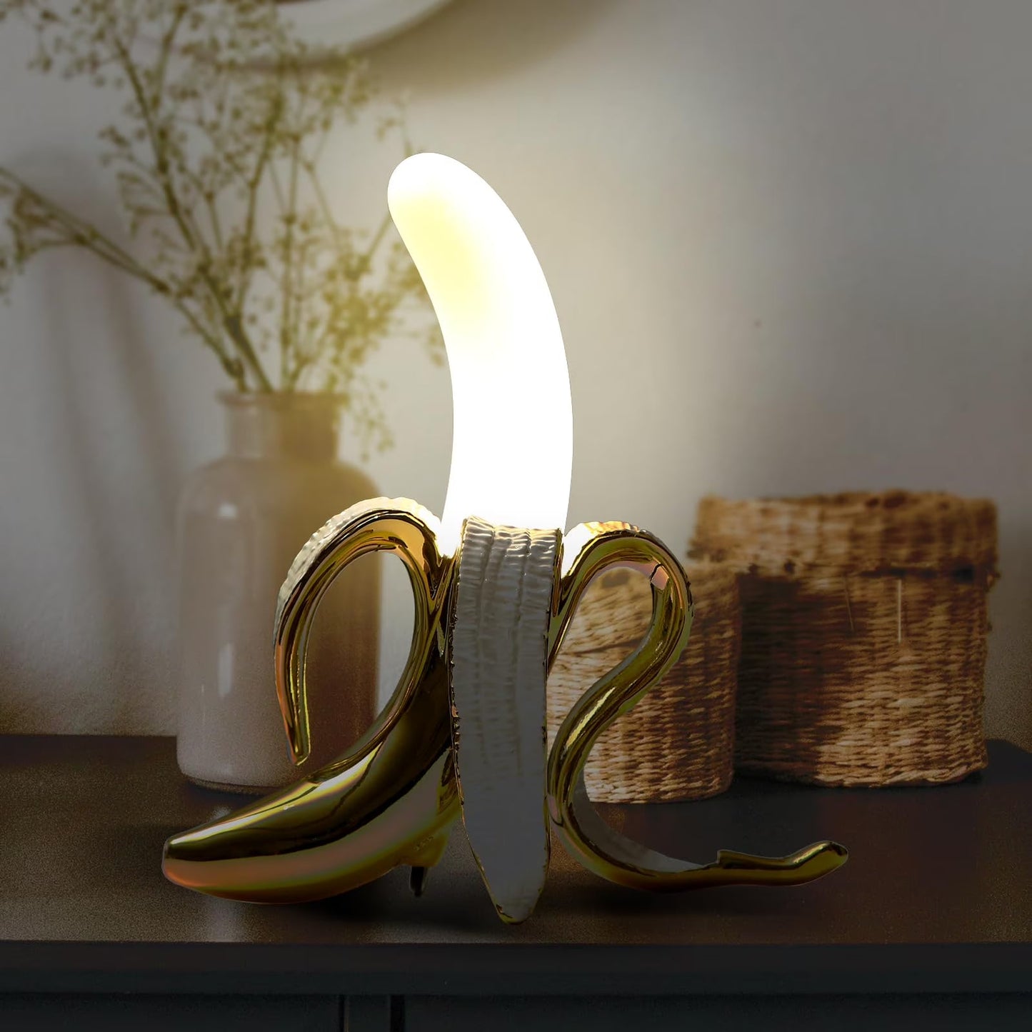 Bananbordslampa