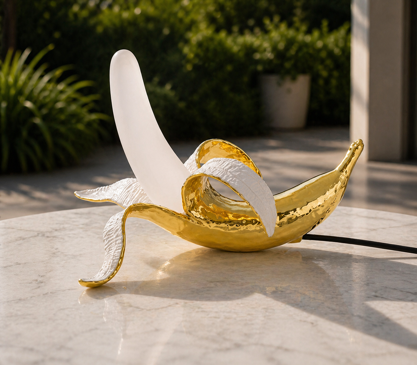 Bananbordslampa