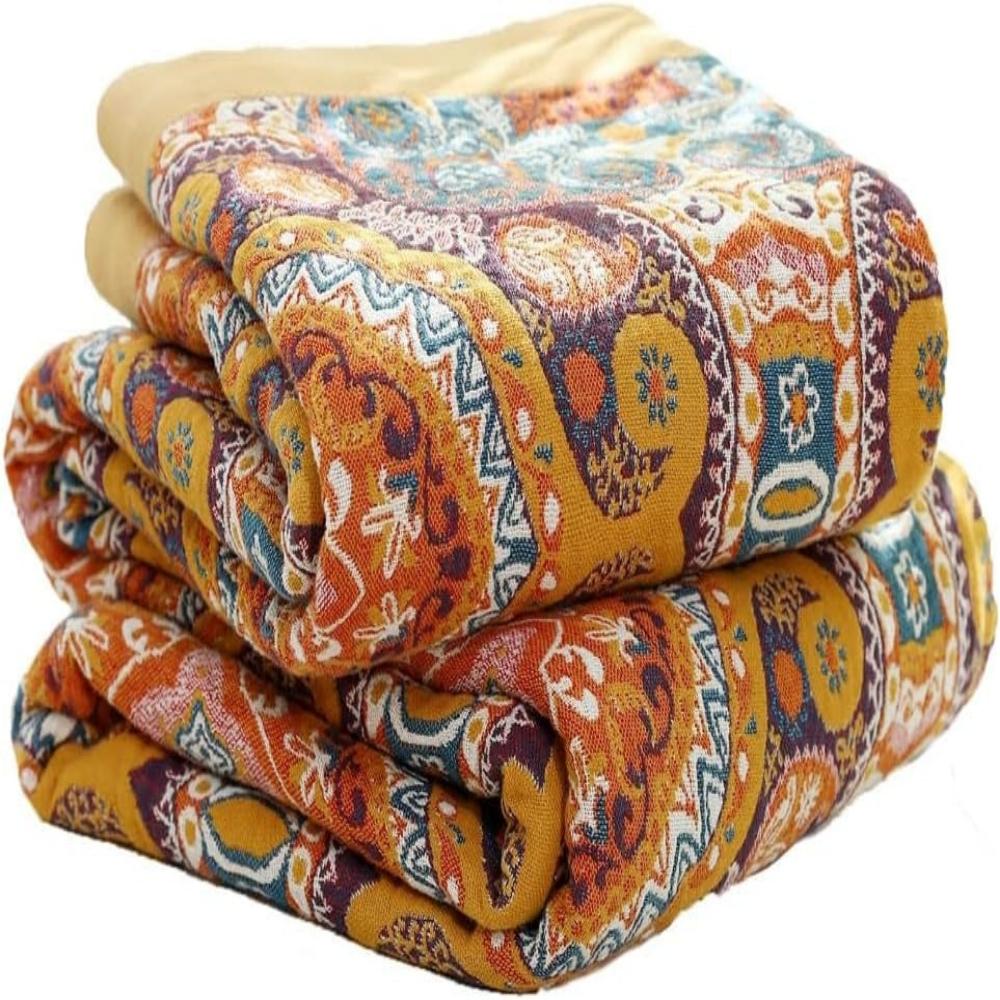Dekorativ boho vändbar pläd bild 4